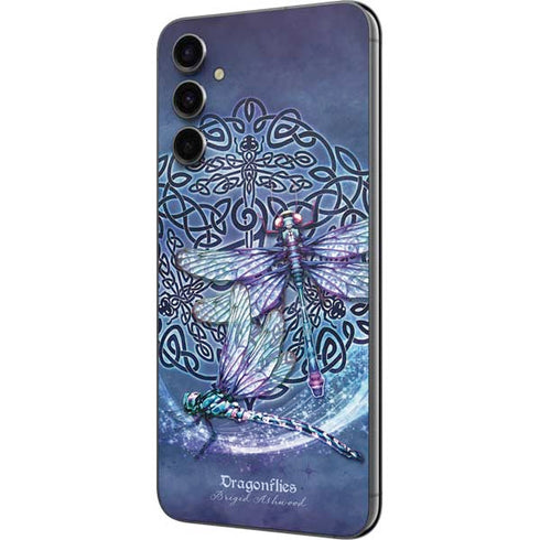 Brigid Ashwood Dragonfly Celtic Knot Galaxy A14 5G Skin